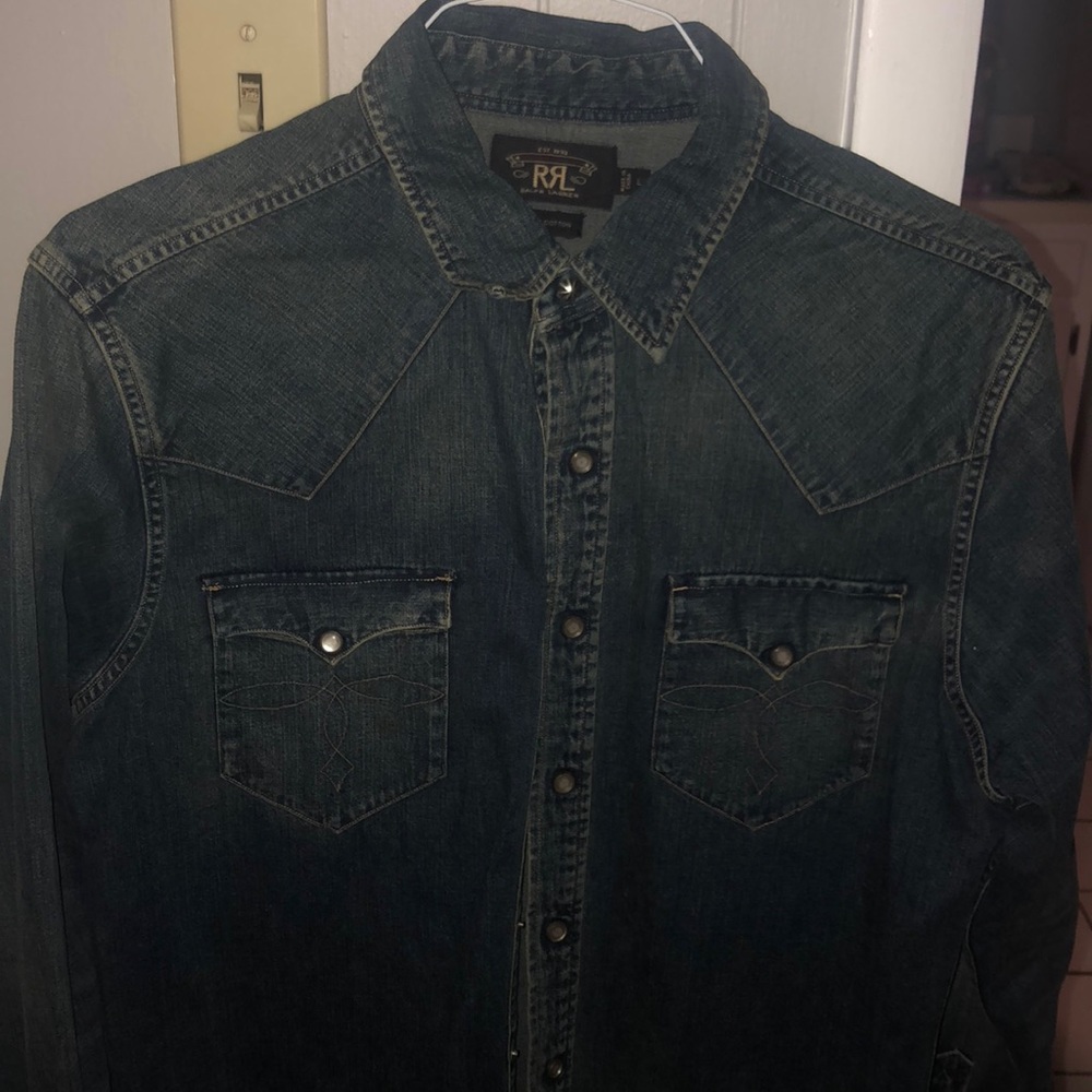 DOUBLE RRL DENIM SHIRT